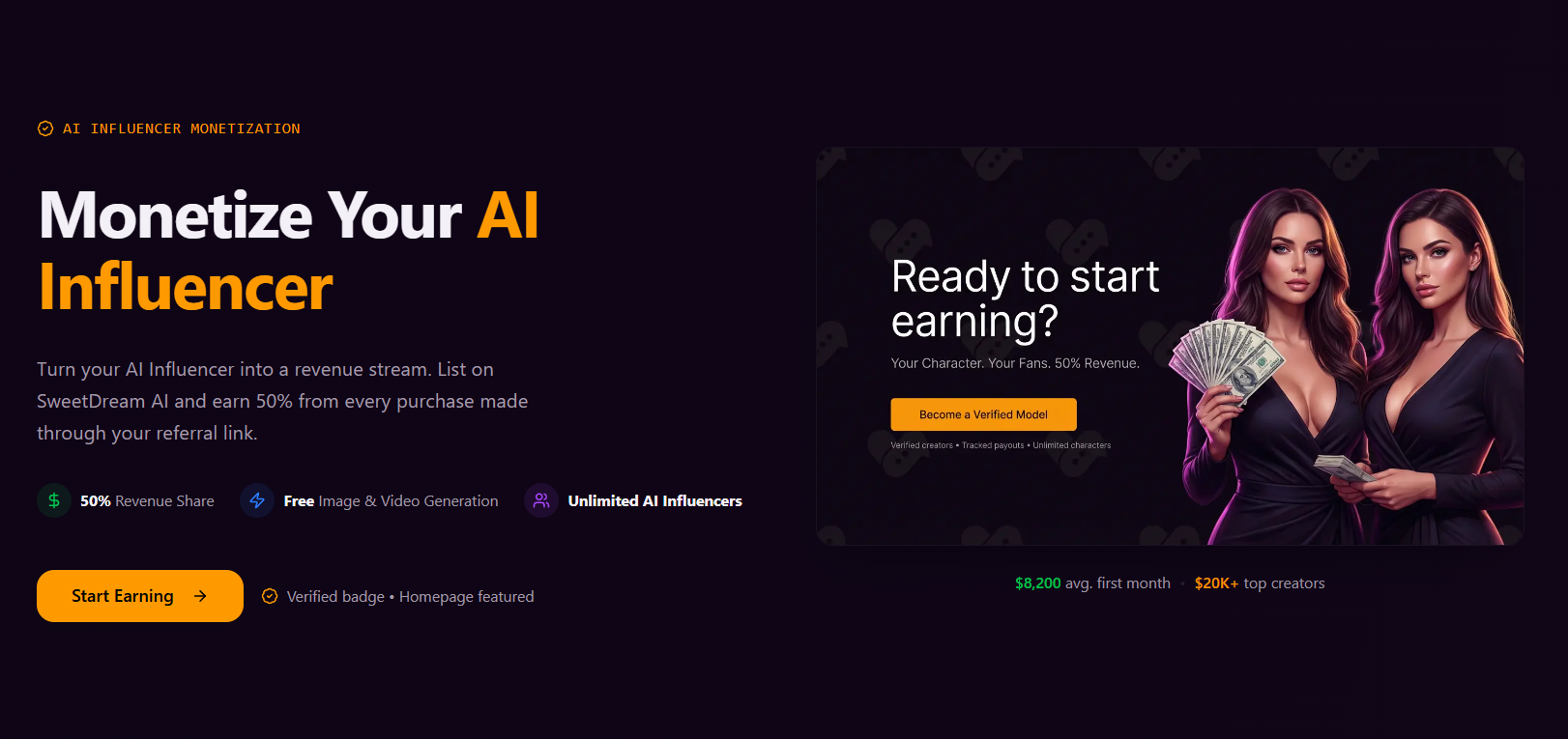 SweetDream AI live video feature -- real-time emotionally reactive expressions 2026