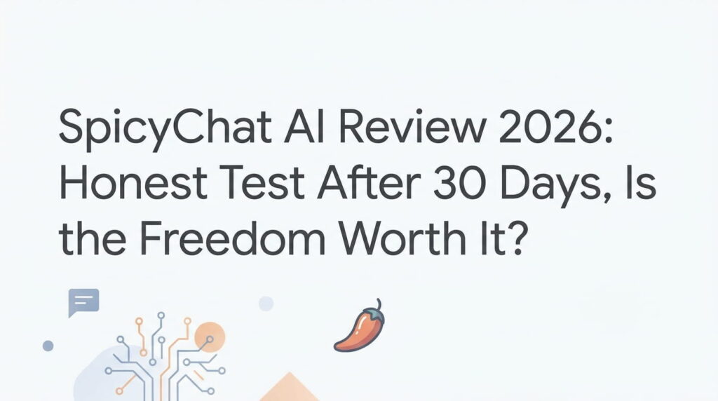 SpicyChat AI Review 2026: Honest Test After 30 Days, Is the Freedom Worth It? 1 spicychat ai review 2026 uncensored nsfw roleplay platform companaya