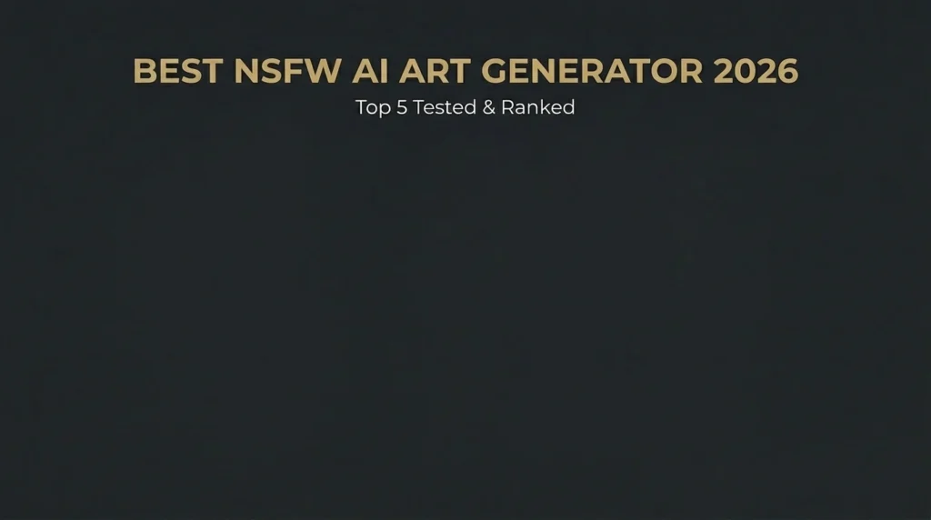 Best NSFW AI Art Generator 2026 , Top 5 Tested & Ranked 1 Companaya